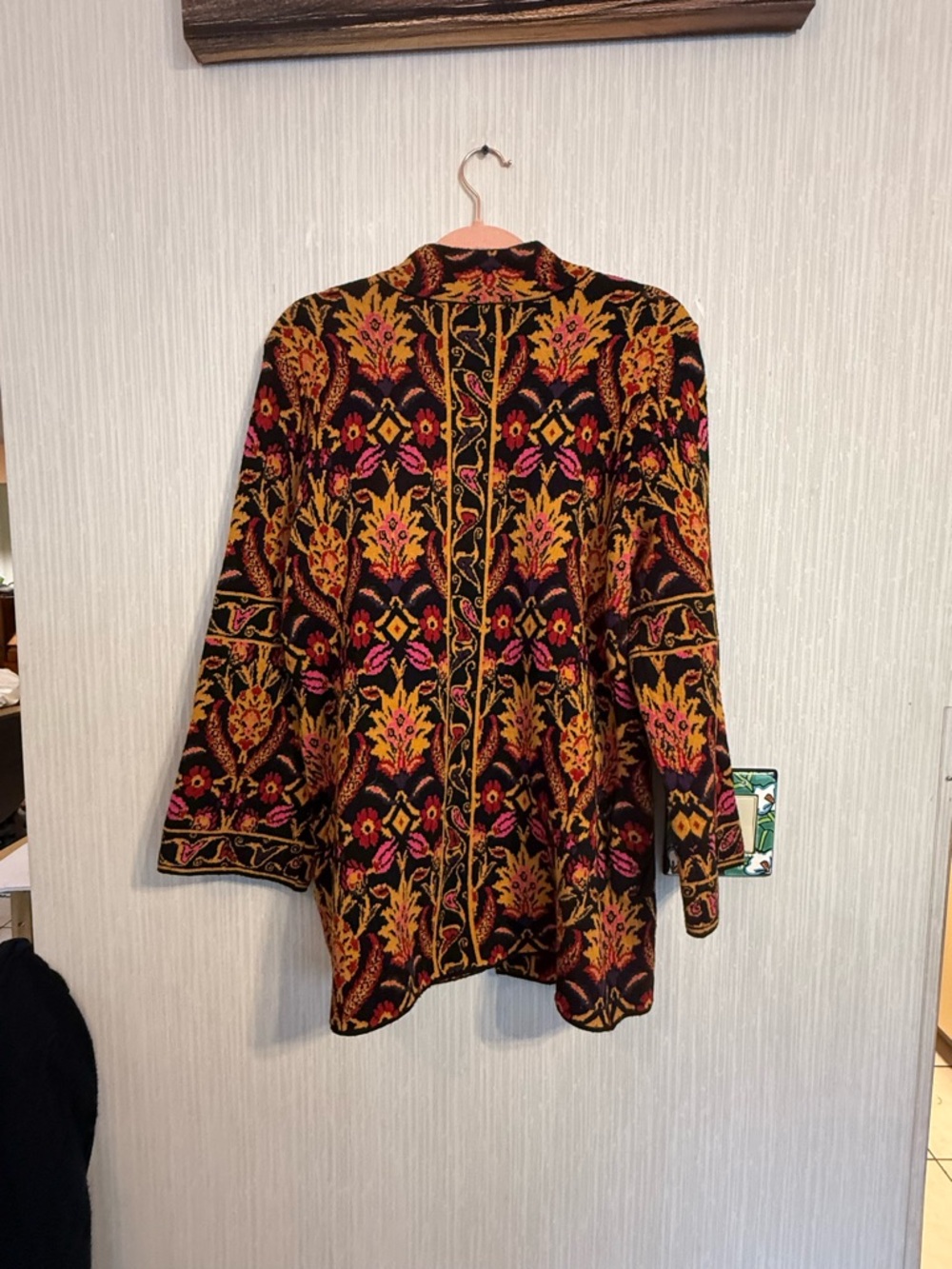 Cold Water Creek Knit Sweater Coat - Picture 6 of 7